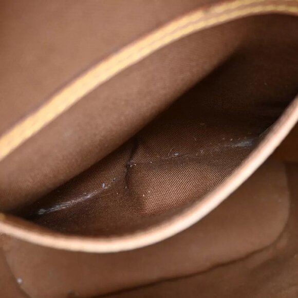 LOUIS VUITTON Montsouris MM Backpack Bag Monogram Leather Brown M51136 13SH732 - Picture 8 of 13